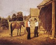 William Sidney Mount The Horse Dealers France oil painting artist